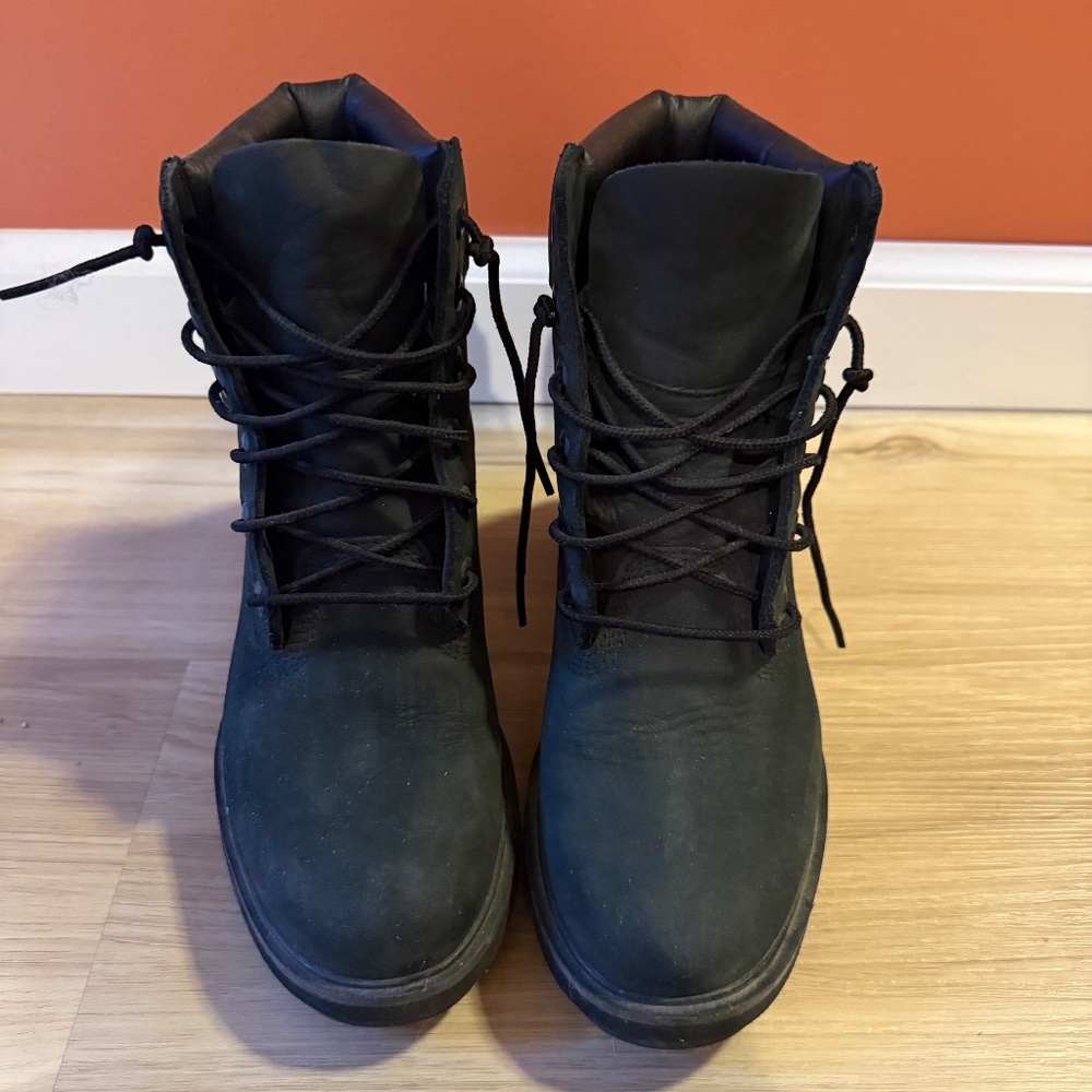 Timberland black boots